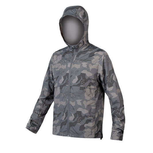ENDURA HUMMVEE WINDSHELL Jacke Grau Camo