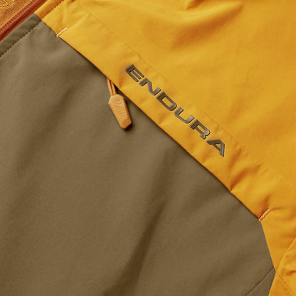Jacke ENDURA SINGLETRACK WATERPROOF II Senfgelb
