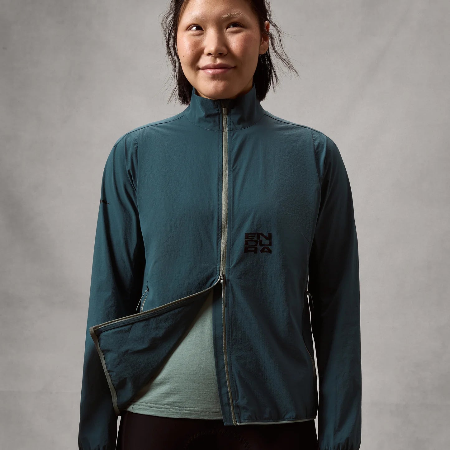 ENDURA ALLTRACK RIDE PACKABLE Jacket Women Teal