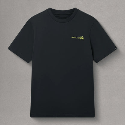 T-Shirt ENDURA PEDAL POWER GRAPHIC Carbon Grau