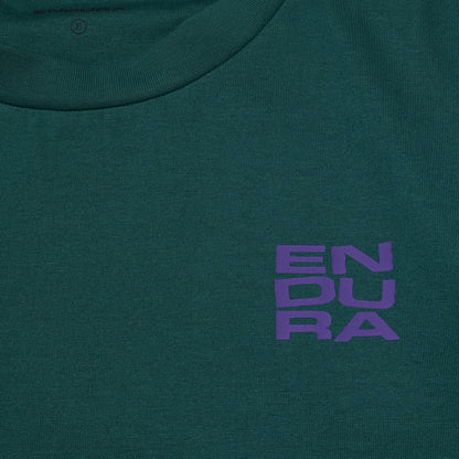 T-Shirt ENDURA STACKED LOGO GRAPHIC Teal