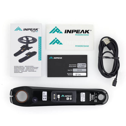 Linker Kurbelarm mit Leistungsmesser INPEAK POWERCRANK-E Shimano Dura-Ace R9200