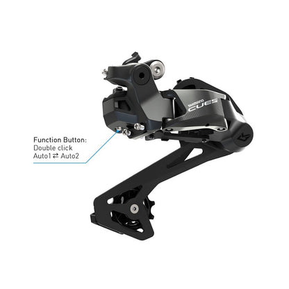 Hinterer E-Bike-Umwerfer SHIMANO CUES Di2 RD-U6070-GS Linkglide 11V Mittlerer Käfig