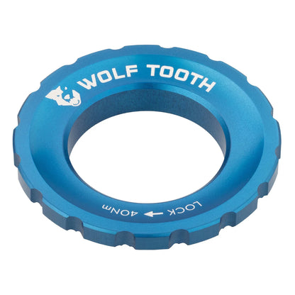 Externe Centerlock-Mutter WOLF TOOTH Blau
