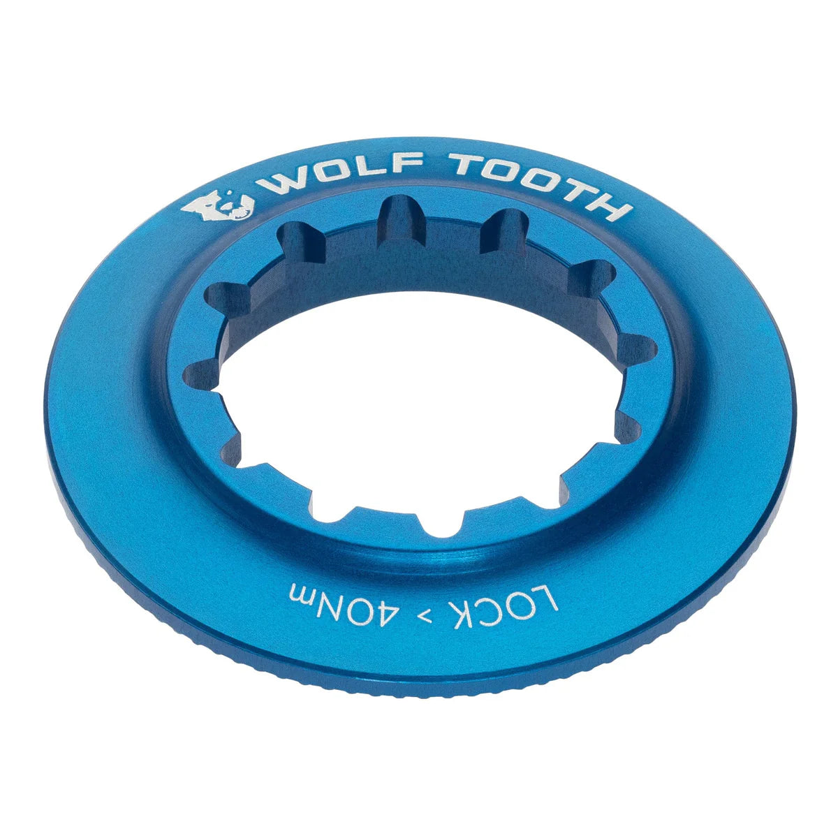 WOLF TOOTH Centerlock-Innenmutter, blau