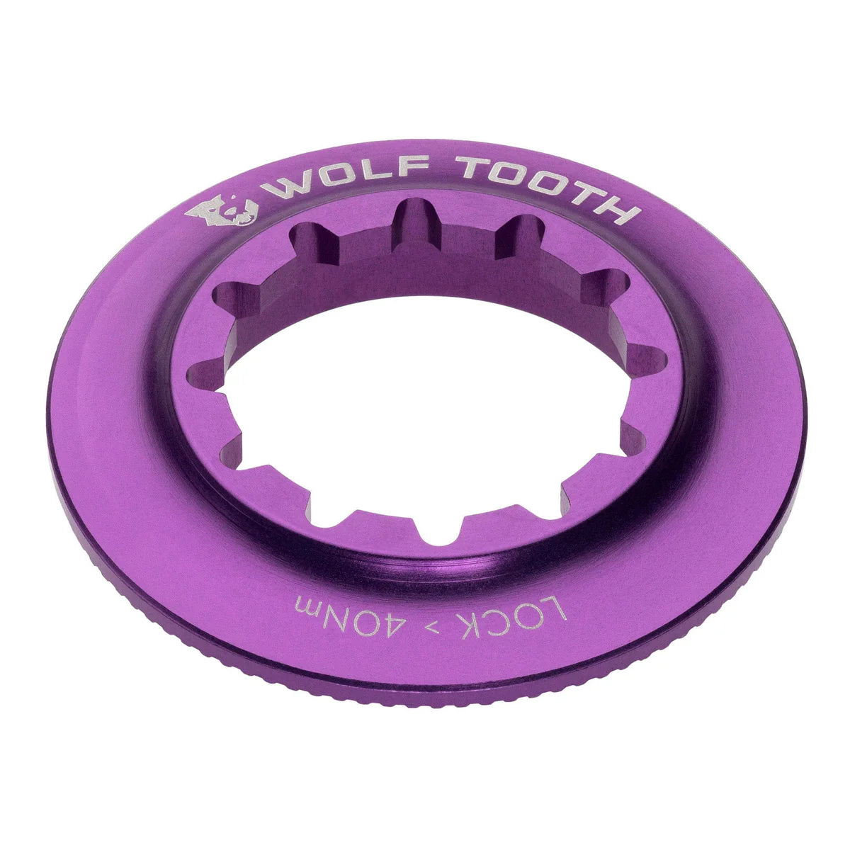 WOLF TOOTH Centerlock-Innenmutter, violett