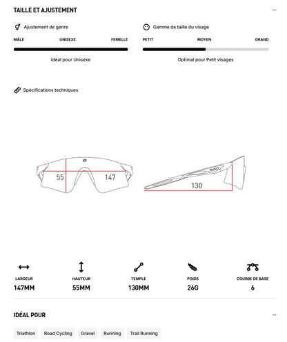 Brille RUDY PROJECT ASTRAL Metal Titanium Gläser RP Optics Multilaser Sunset