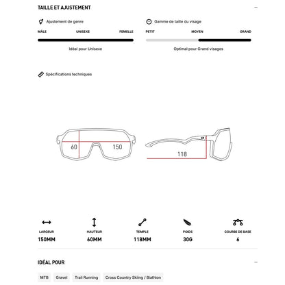 Brille RUDY PROJECT THUNDER Weiß Gläser RP Optics Multilaser Rose Gold