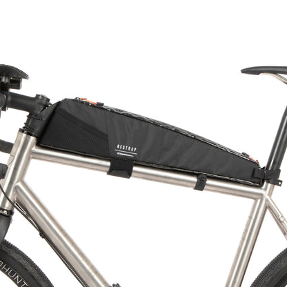 Rahmentasche RESTRAP RACE TOP TUBE BAG LONG 2 L Schwarz