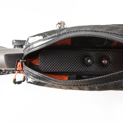 Rahmentasche RESTRAP RACE TOP TUBE BAG SHORT 1.2 L Schwarz