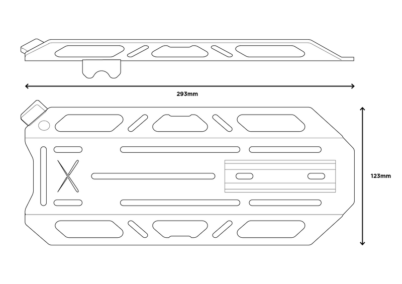 Befestigungsträger RESTRAP SWITCH Cage