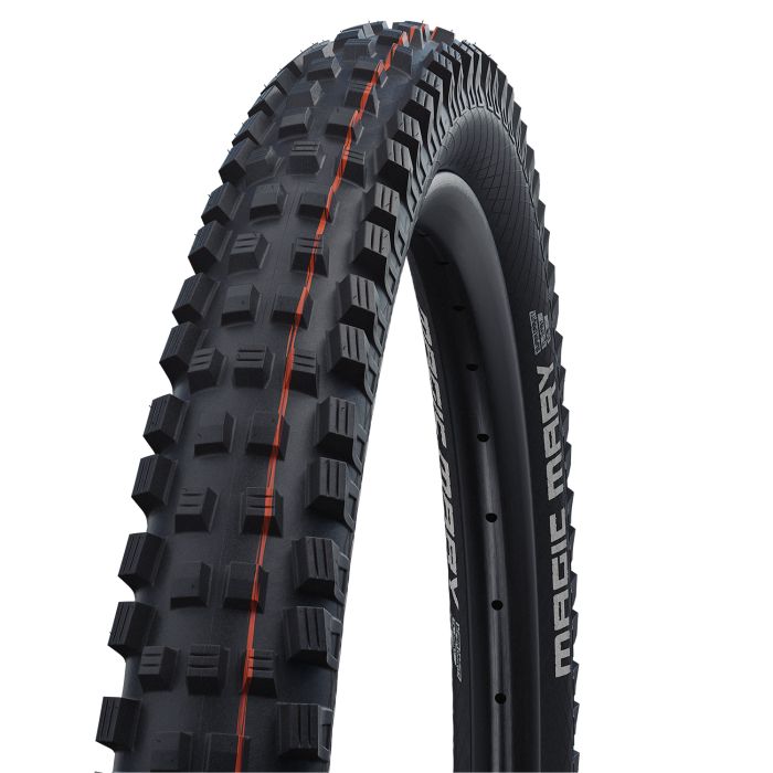 Reifen SCHWALBE MAGIC MARY 27.5x2.40 ADDIX SOFT SUPERGROUND Tubeless Ready Weich Schwarz