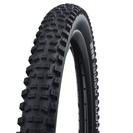 Reifen SCHWALBE HANS DAMPF 27.5x2.35 ADDIX Performance Twinskin Tubeless Ready Weich Schwarz