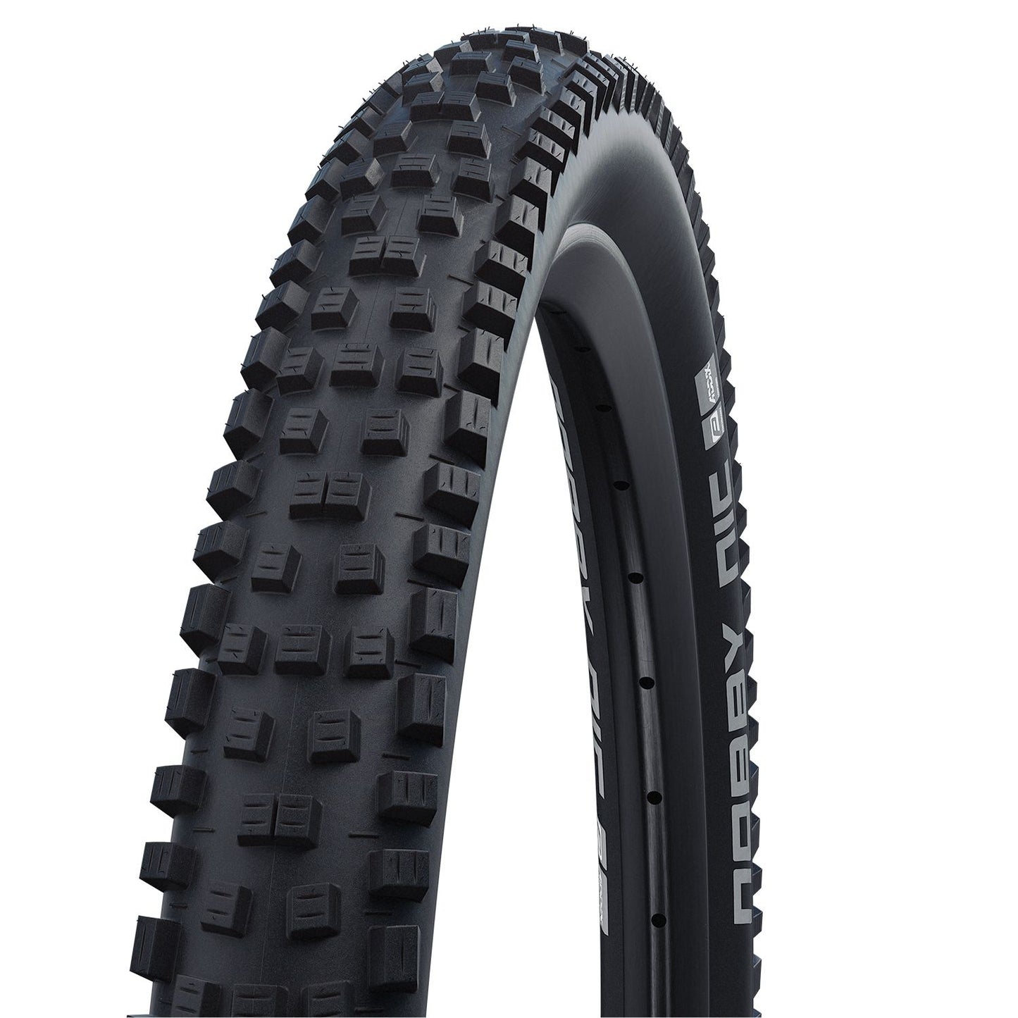 Pneu SCHWALBE NOBBY NIC 29x2.25 ADDIX PERFORMANCE Twinskin Tubeless Ready Souple Noir