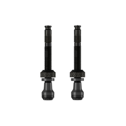 2er-Set Tubeless-Ventile SCHWALBE CLIK VALVE 80mm Schwarz