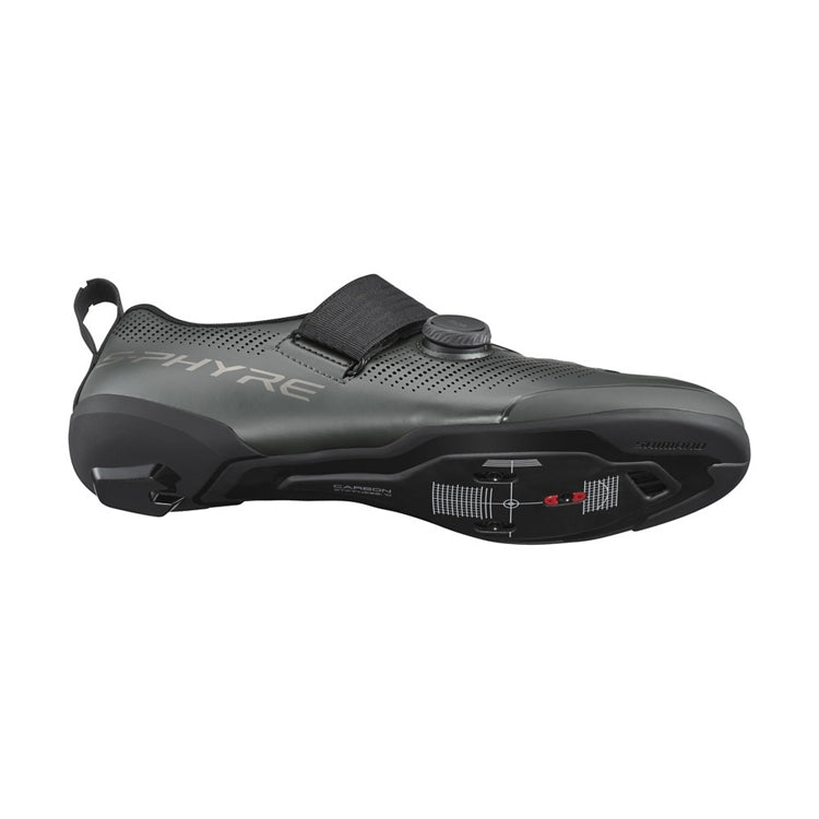Triathlonschuhe SHIMANO TR903 Grau Stahl Matt