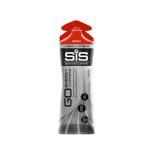 Energie-Gel SIS GO ISOTONIC ENERGY Caffeine (60ml) Rote Früchte