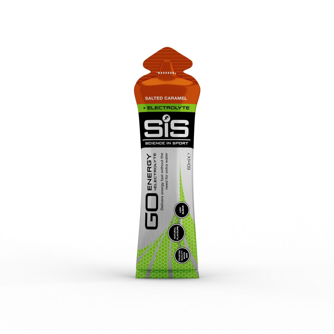 SIS GO ENERGY Electrolyte Energy Gel (60ml) Karamell mit gesalzener Butter
