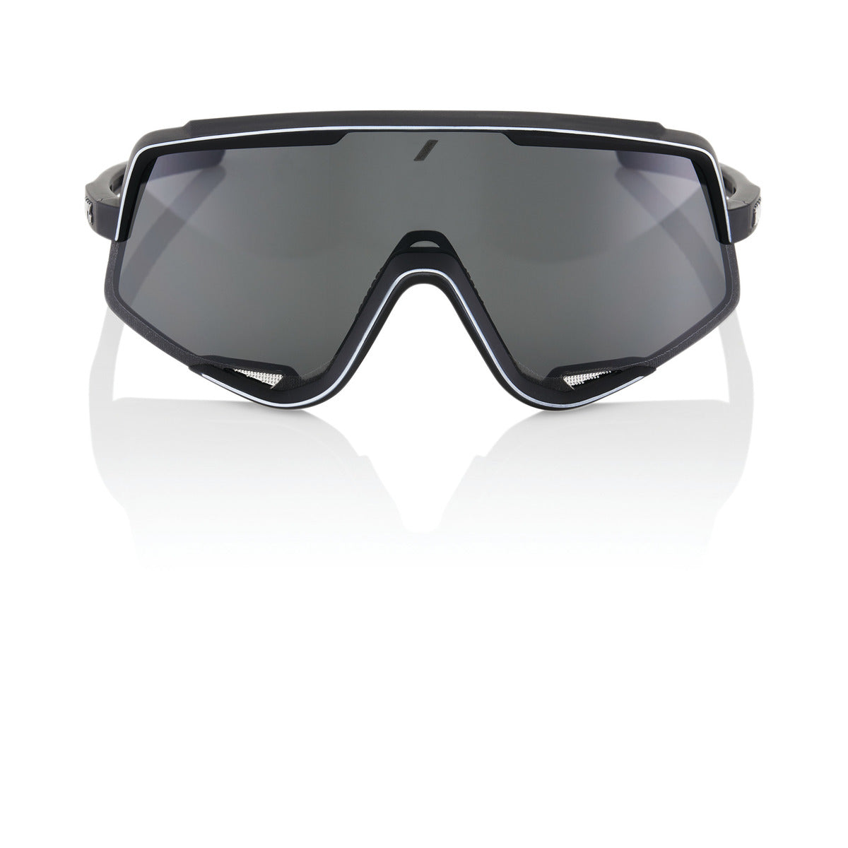 100% GLENDALE Soft Tact Brille Schwarz Smoke Lens