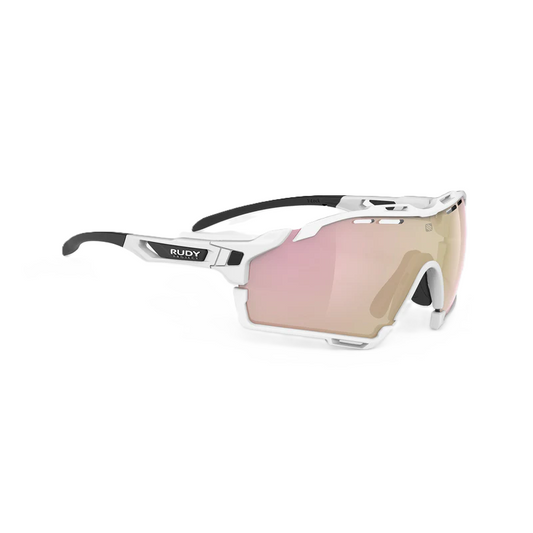 RUDY PROJECT CUTLINE Brille Weiß Gläser RP Optics Multilaser Rose Gold