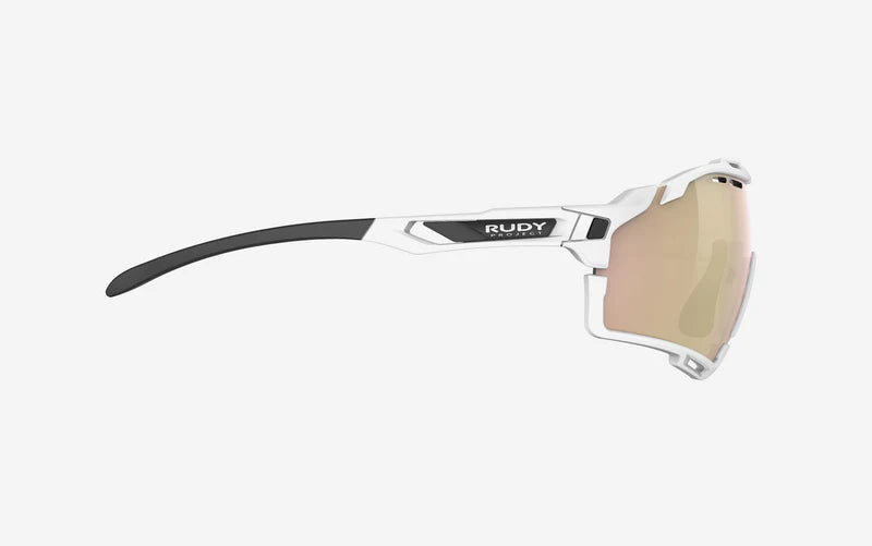 RUDY PROJECT CUTLINE Brille Weiß Gläser RP Optics Multilaser Rose Gold