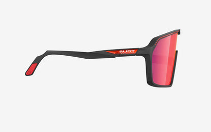 Brille RUDY PROJECT SPINSHIELD Schwarz Gläser RP Optics Multilaser Red