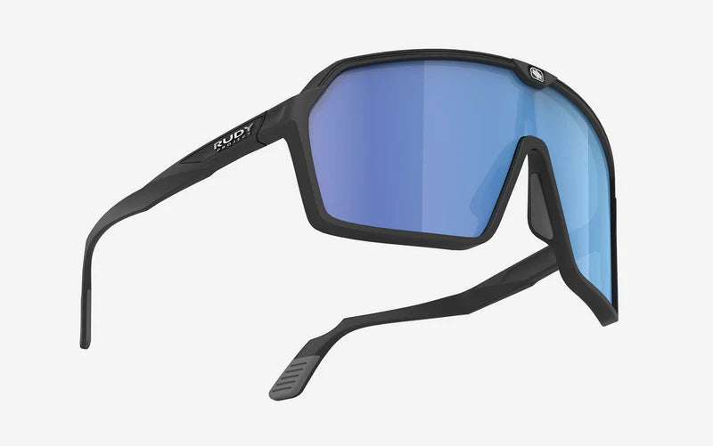RUDY PROJECT SPINSHIELD Brille Schwarz Gläser RP Optics Multilaser Blue