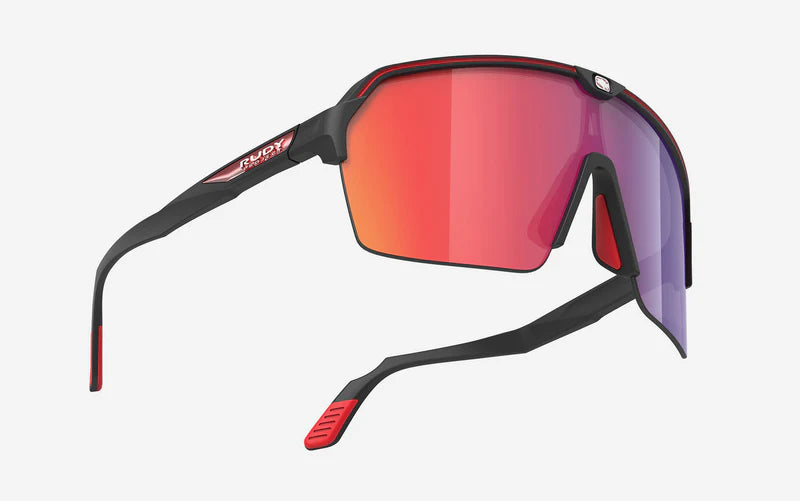 RUDY PROJECT SPINSHIELD AIR Brille Schwarz Matt Gläser RP Optics Multilaser Red