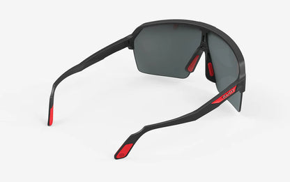 Brille RUDY PROJECT SPINSHIELD AIR Schwarz Matt Gläser RP Optics Multilaser Red