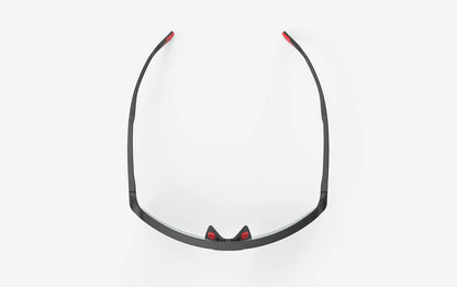 Brille RUDY PROJECT SPINSHIELD AIR Schwarz Matt Gläser RP Optics Multilaser Red