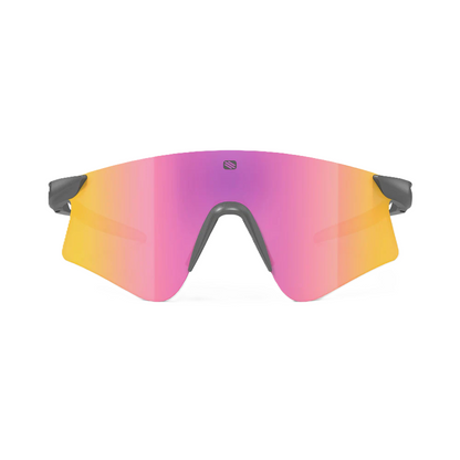 Brille RUDY PROJECT ASTRAL Metal Titanium Gläser RP Optics Multilaser Sunset