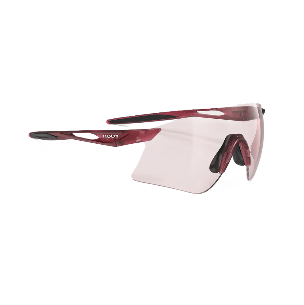 RUDY PROJECT ASTRAL SPHERE Frozen Cherry Mat IMPACTX™ Photochromatische Gläser Rot