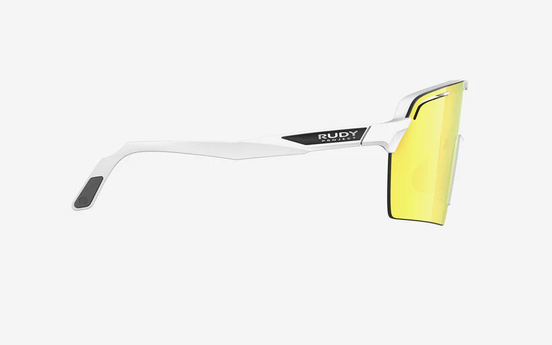 RUDY PROJECT SPINSHIELD PRO Brille Weiß Gläser RP Optics Multilaser Yellow
