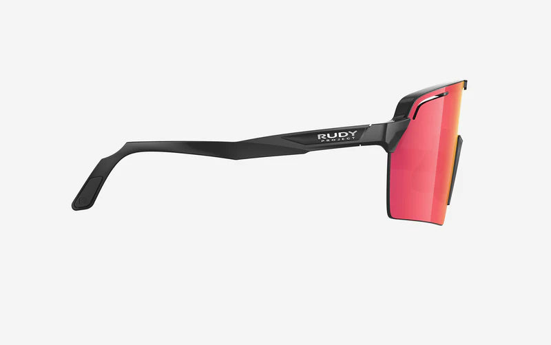 RUDY PROJECT SPINSHIELD PRO Brille Schwarz Gläser RP Optics Multilaser Red