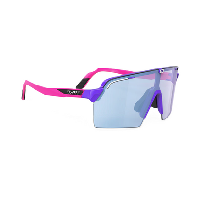 Brille RUDY PROJECT SPINSHIELD PRO Rosa/Violett Gläser RP Optics Multilaser Ice