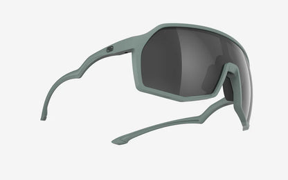 Brille RUDY PROJECT THUNDER Salbeigrün Gläser RP Optics Smoke Black