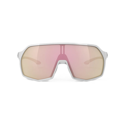 Brille RUDY PROJECT THUNDER Weiß Gläser RP Optics Multilaser Rose Gold