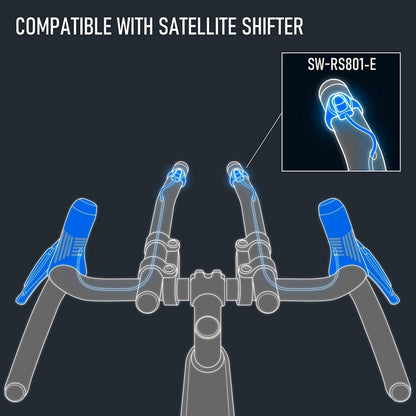 Rechter Hebel und hinterer Bremssattel SHIMANO GRX RX825 12-fach