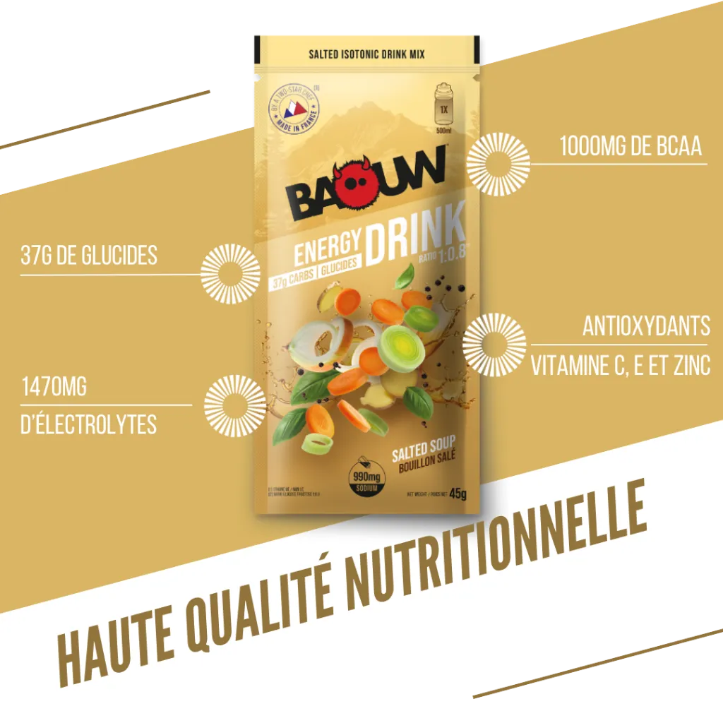 BAOUW Getränkepulver im Portionsbeutel Salzige Brühe – Ansicht 2