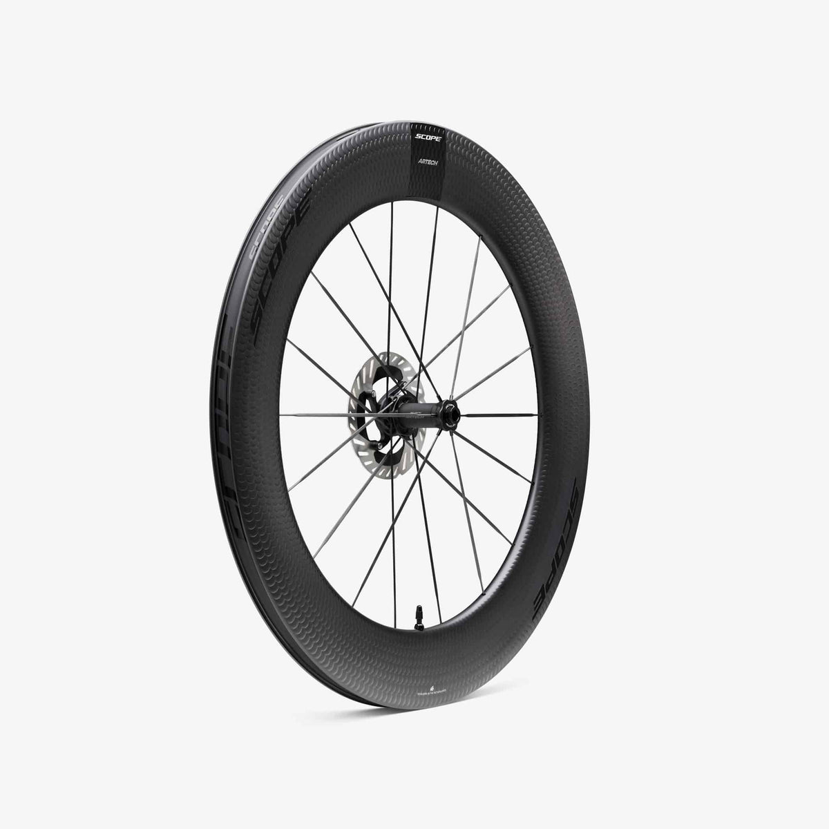 Vorderrad SCOPE Artech 8.T Tubeless Ready (Centerlock) Schwarz