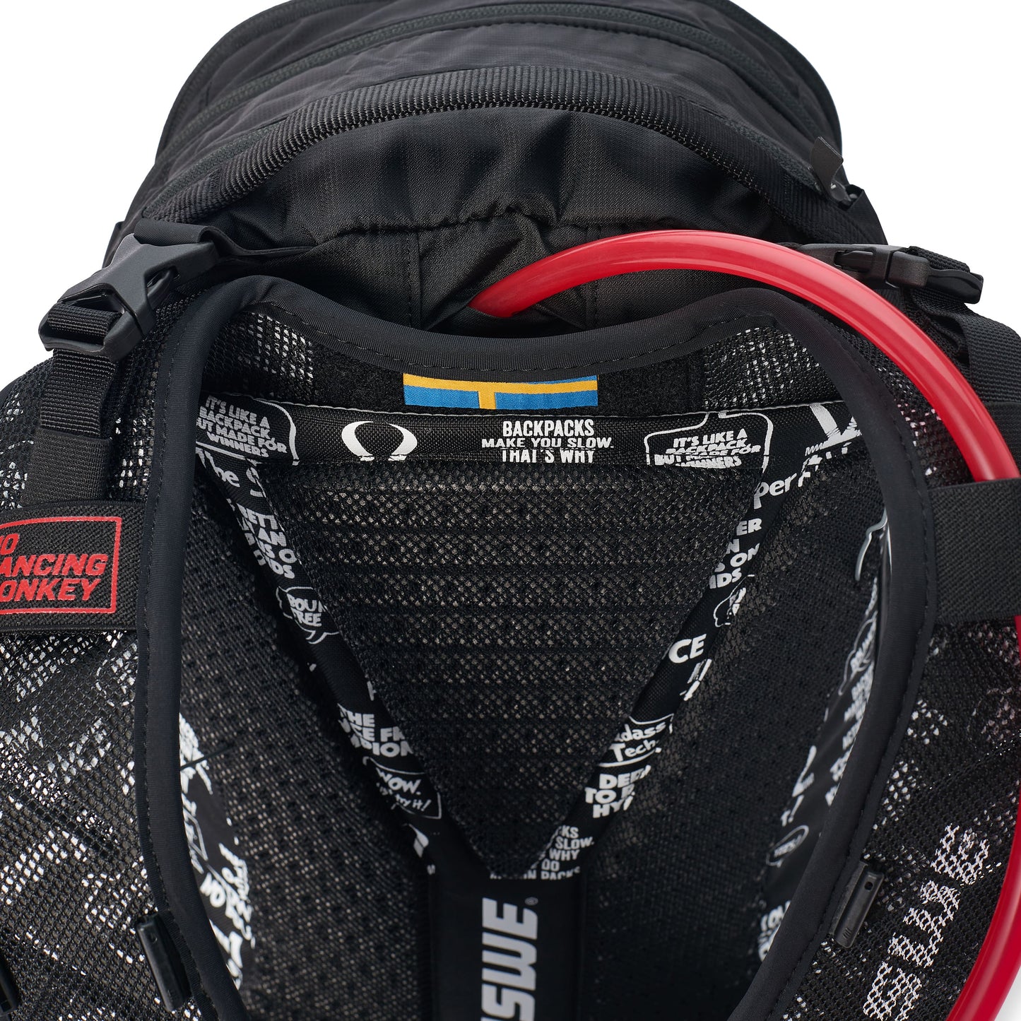 Rucksack USWE SHRED 16 l, schwarz