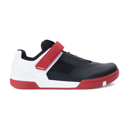 MTB-Schuhe CRANKBROTHERS STAMP SPEED LACE FLAT Schwarz/Rot/Weiß