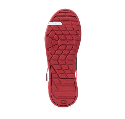 MTB-Schuhe CRANKBROTHERS STAMP SPEED LACE FLAT Schwarz/Rot/Weiß