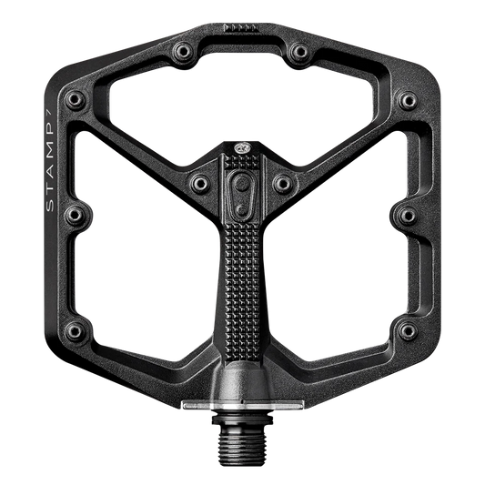 Pedale flach CRANKBROTHERS STAMP 7 Large Schwarz