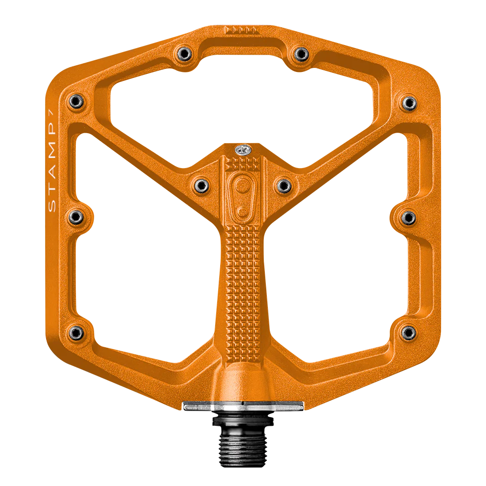 Pedale flach CRANKBROTHERS STAMP 7 Large Orange