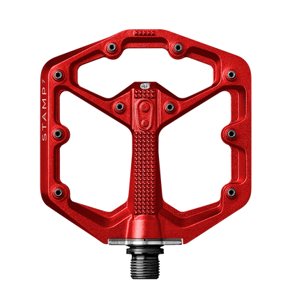 Plattformpedale CRANKBROTHERS STAMP 7 Small Rot