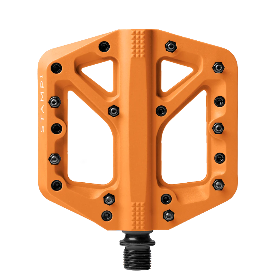 Pedale flach CRANKBROTHERS STAMP 1 Small Orange