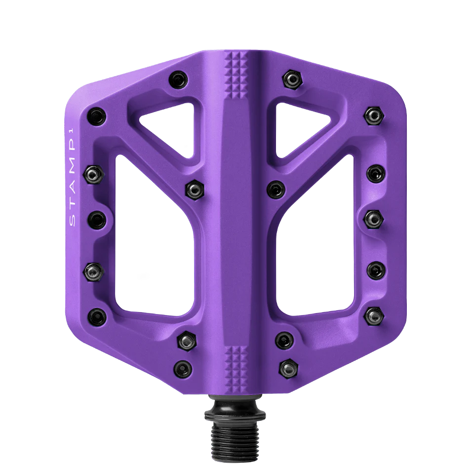 Pedale flach CRANKBROTHERS STAMP 1 Small Violett