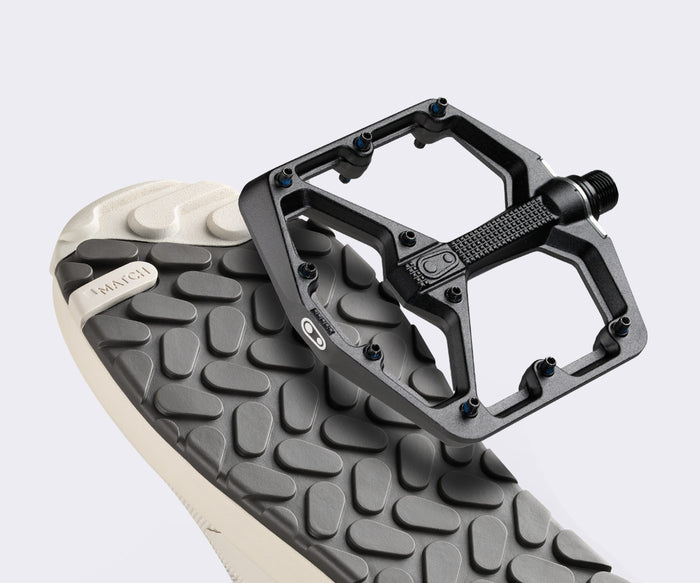 Mountainbike-Schuhe CRANKBROTHERS STAMP TRAIL VENT SPEEDLACE Hellgrau