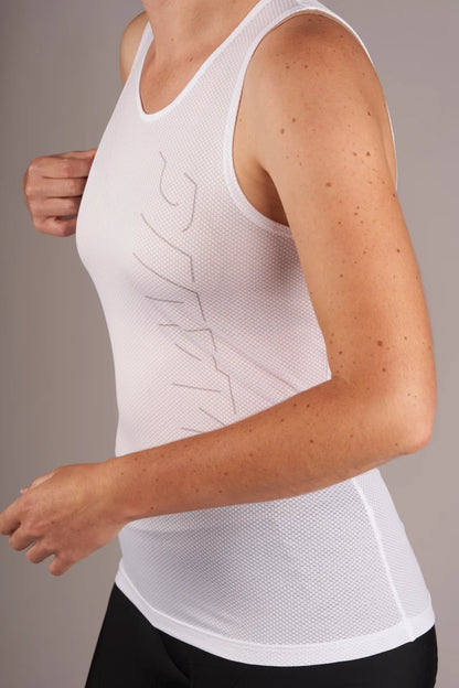 Unterhemd MAVIC HOT RIDE +SL Ärmellos Damen Weiß
